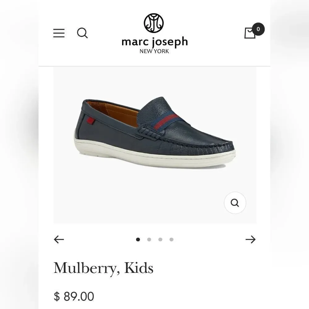 Marc Joseph Mulberry Kids Loafers